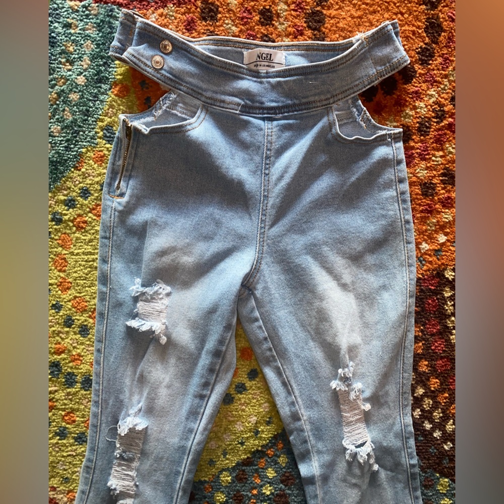Cutout Jeans